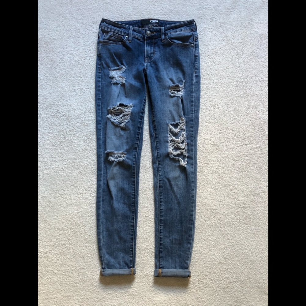 GBG distressed skinny jeans - Picture 2 of 5